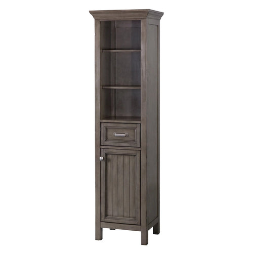 Miseno Tatianna 19 x 70 Poplar Wood Free Standing Bathroom Linen