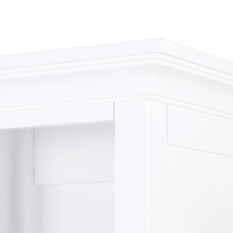 19 x 70 Poplar Wood Free Standing Bathroom Linen