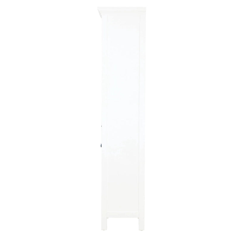 19 x 70 Poplar Wood Free Standing Bathroom Linen