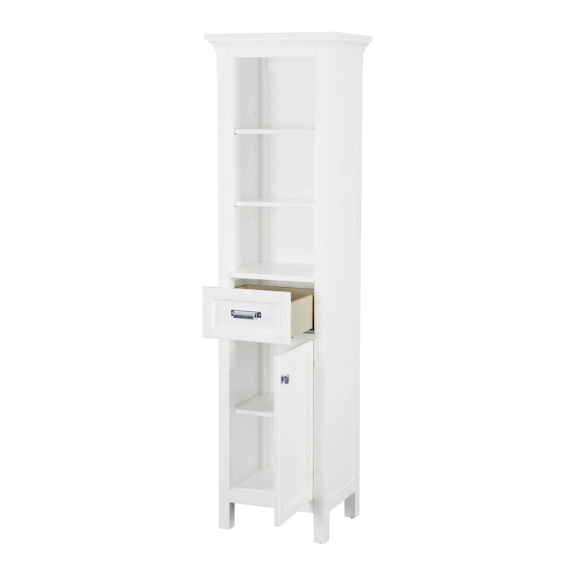 19 x 70 Poplar Wood Free Standing Bathroom Linen