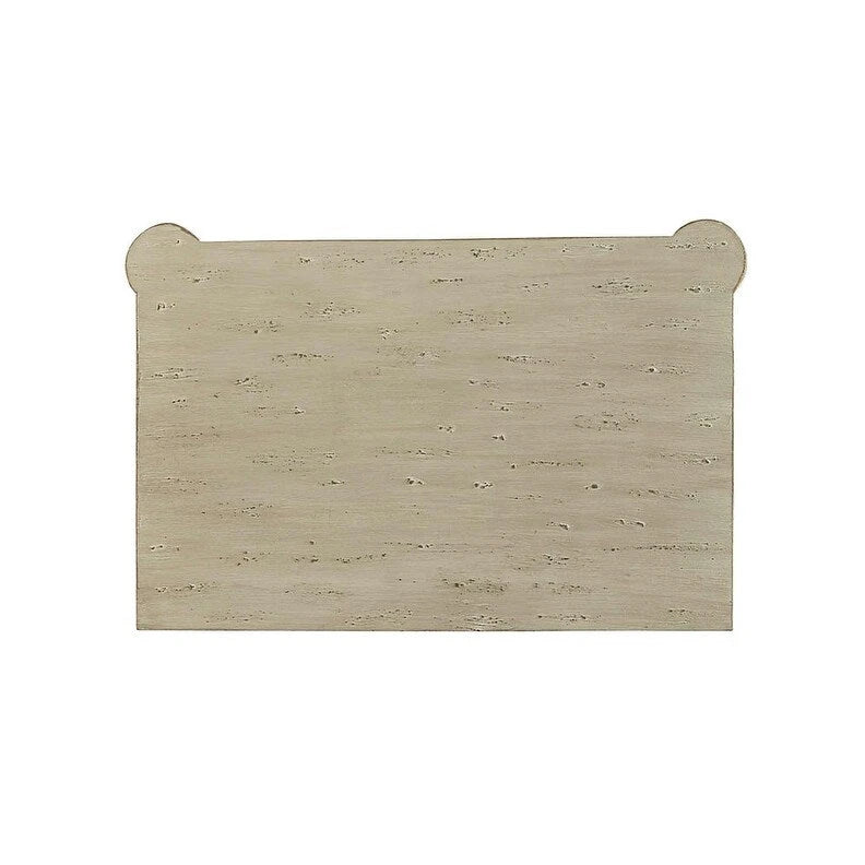 Small 24-inch Distressed Finish Mesh Front Field Chest