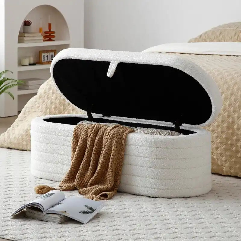 45.67W Bed Bench with Storage