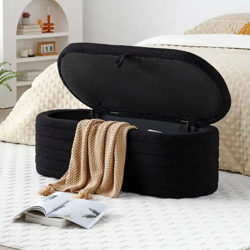45.67W Bed Bench with Storage