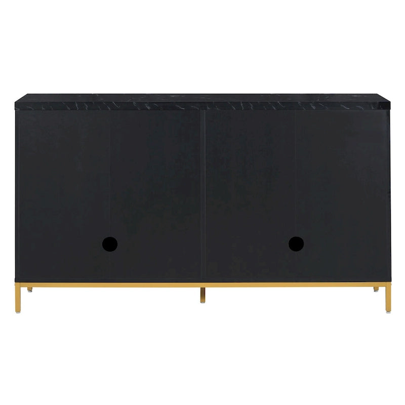 59 Sideboard Buffet Cabinet with Adjustable Shelf