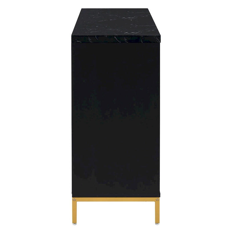59 Sideboard Buffet Cabinet with Adjustable Shelf