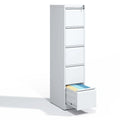 5-Drawers 14.96 W Metal Vertical File Cabinet