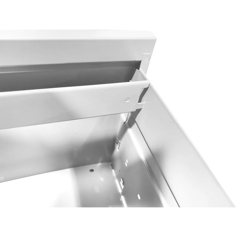 5-Drawers 14.96 W Metal Vertical File Cabinet