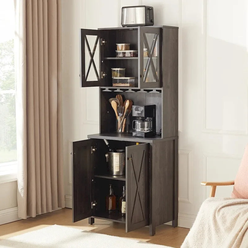 Sideboards Buffets Bar Cabinet with Wine Rack