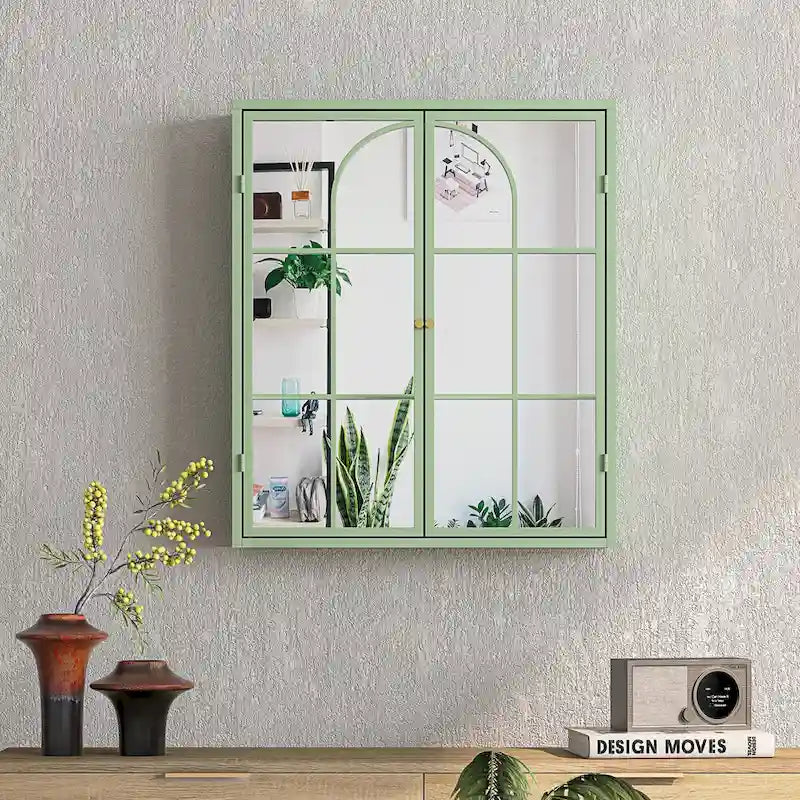23.62 Vintage Two Door Wall Cabinet