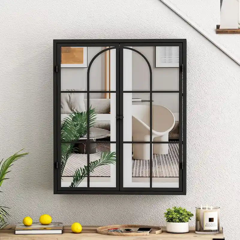 23.62 Vintage Two Door Wall Cabinet