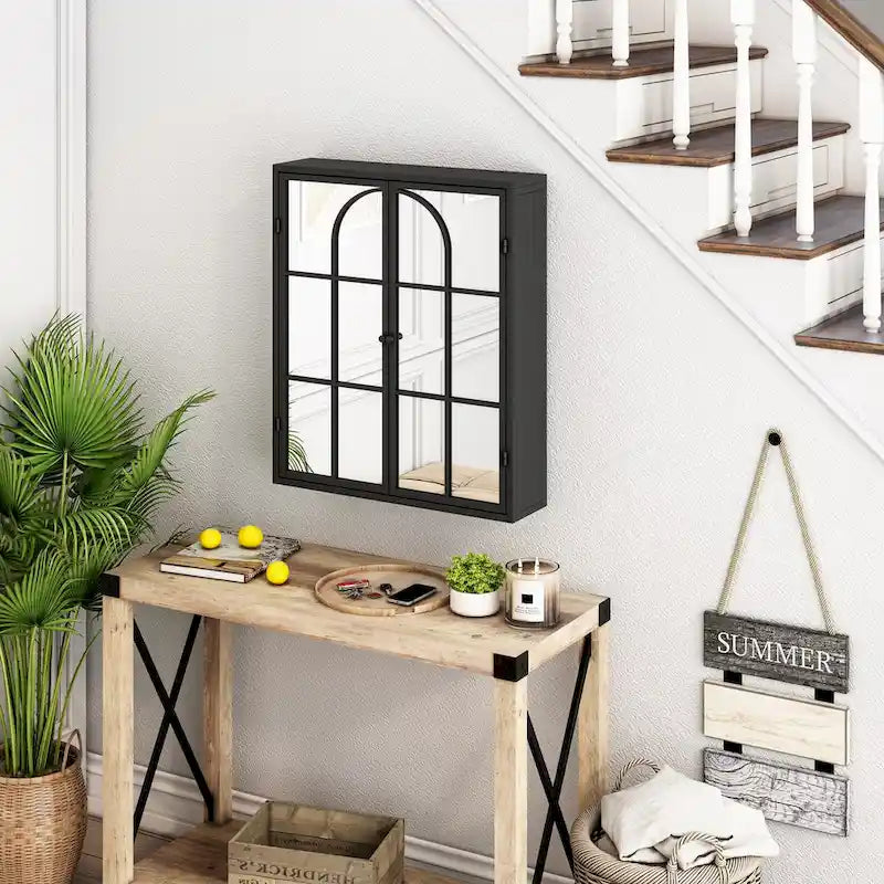 23.62 Vintage Two Door Wall Cabinet