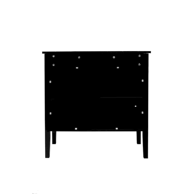 2 Door Wooden Cabinets, Wood Cabinet Vintage Style Sideboard for Living Room Dining Room Office
