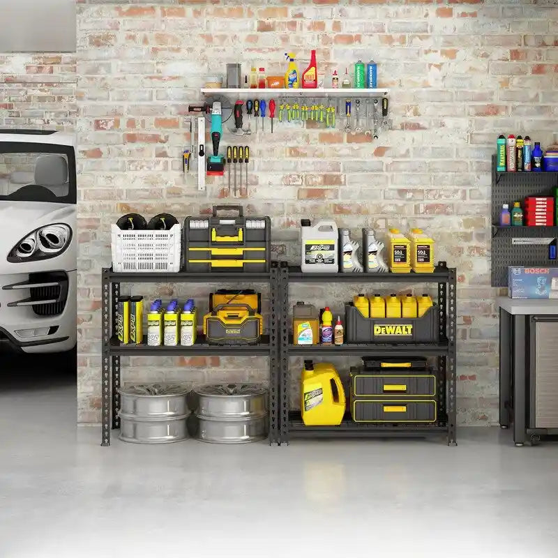 5-Tier Adjustable Metal Shelving Unit Heavy Duty Garage Industrial