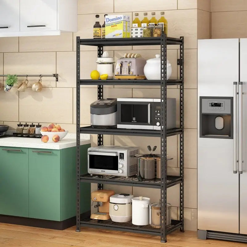 5-Tier Adjustable Metal Shelving Unit Heavy Duty Garage Industrial