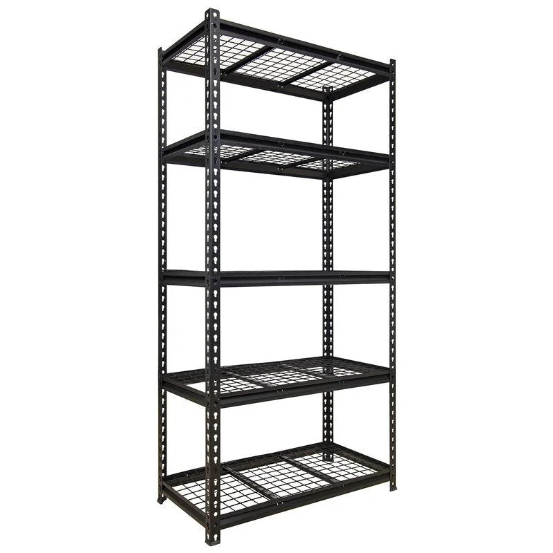 5-Tier Adjustable Metal Shelving Unit Heavy Duty Garage Industrial