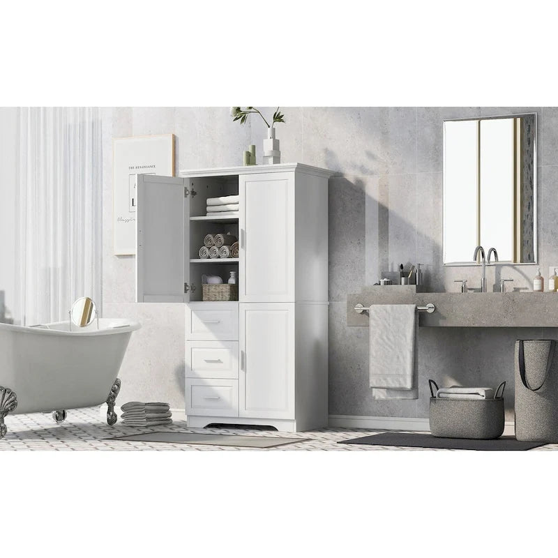 Bathroom Storage Cabinet with Doors