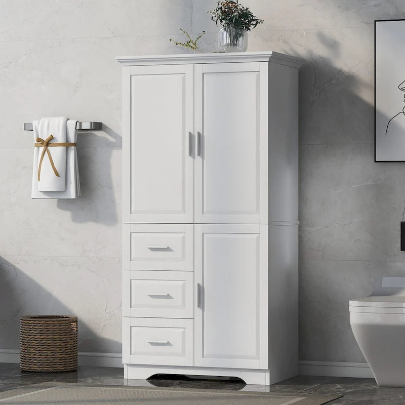 Bathroom Storage Cabinet with Doors