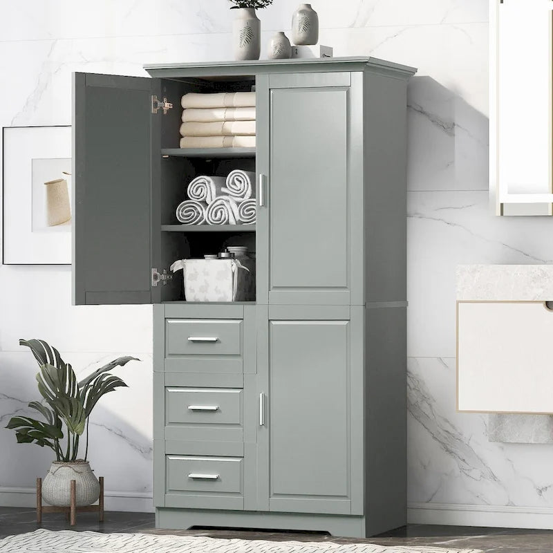 Bathroom Storage Cabinet with Doors