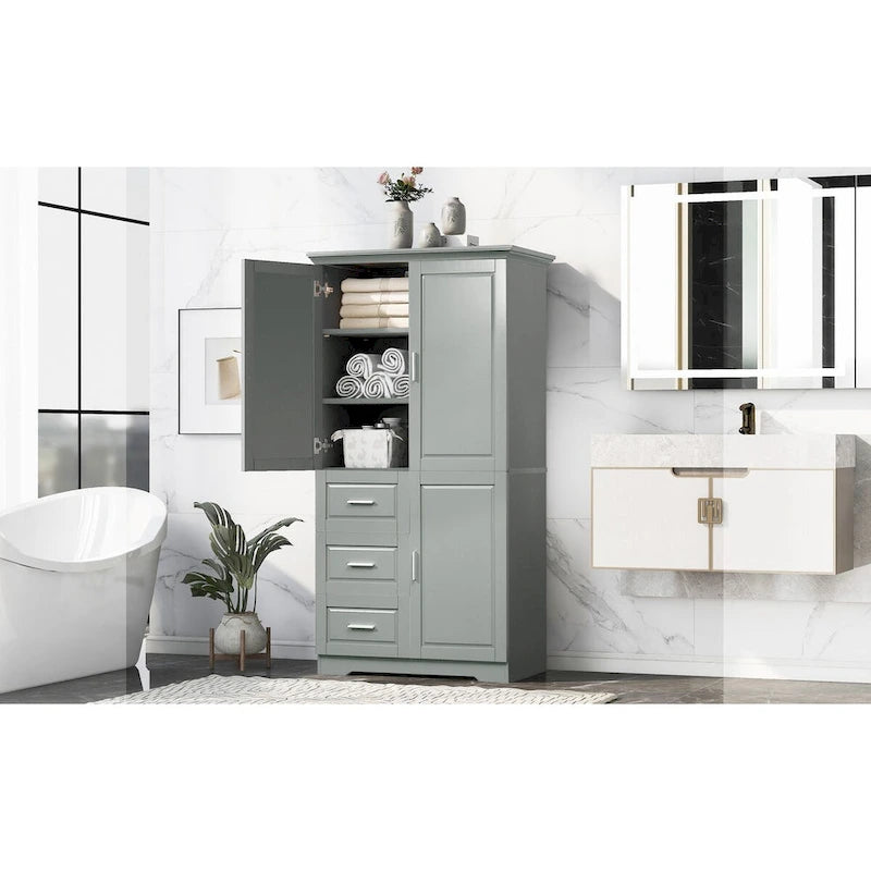 Bathroom Storage Cabinet with Doors