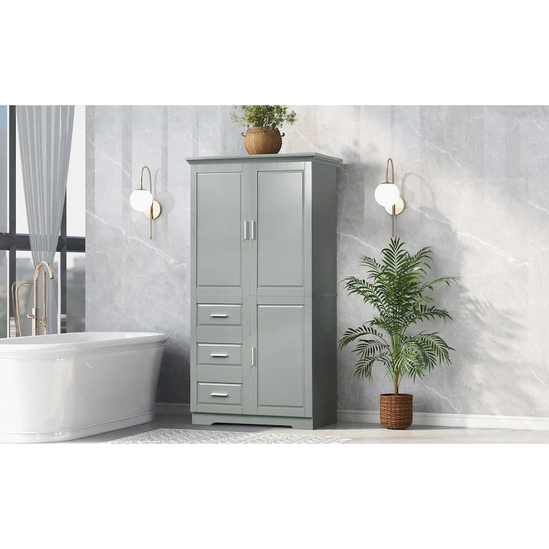 Bathroom Storage Cabinet with Doors