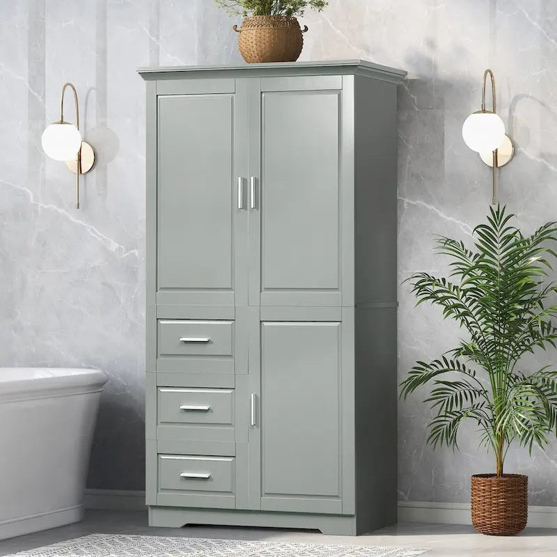 Bathroom Storage Cabinet with Doors