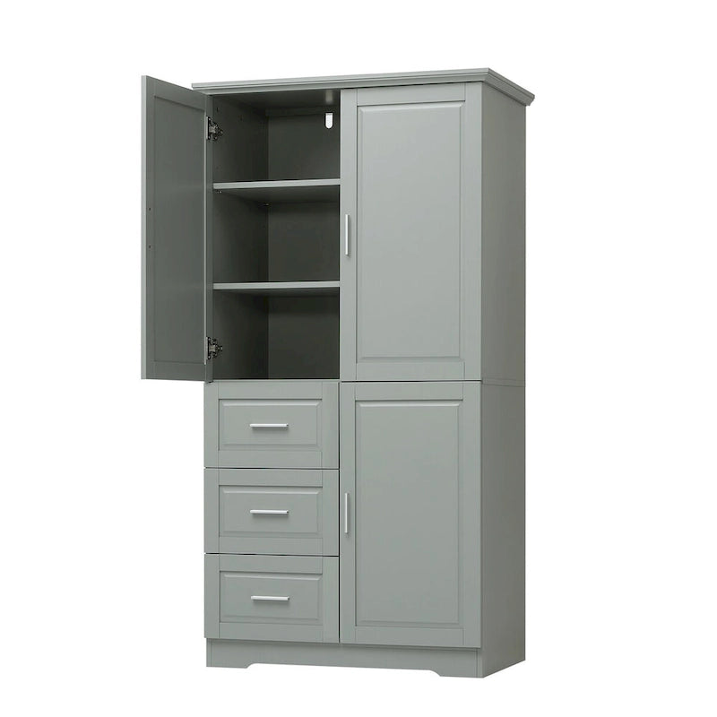 Bathroom Storage Cabinet with Doors